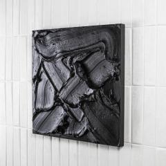 Michael Allen Modern Textural Monochromatic Painting by Michael Allen - 4218255