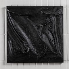 Michael Allen Modern Textural Monochromatic Painting by Michael Allen - 4218281