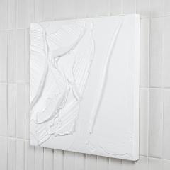 Michael Allen Modern Textural Monochromatic Painting by Michael Allen - 4218272
