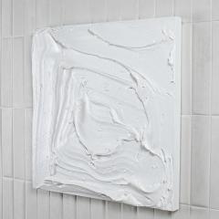 Michael Allen Modern Textural Monochromatic Painting by Michael Allen - 4222265