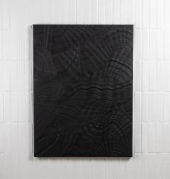 Michael Allen Modern Textural Monochromatic Painting by Michael Allen - 4222275