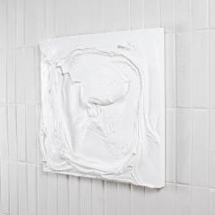Michael Allen Modern Textural Monochromatic Painting by Michael Allen - 4222282