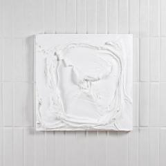 Michael Allen Modern Textural Monochromatic Painting by Michael Allen - 4222286