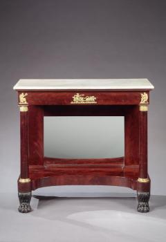 Michael Allison EMPIRE MARBLE TOP PIER TABLE - 3476550