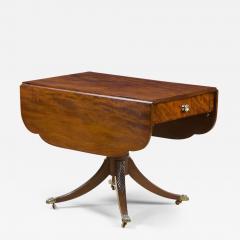 Michael Allison FEDERAL SINGLE PEDESTAL LIBRARY TABLE by Michael Allison - 3081811