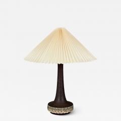 Michael Andersen S n Brown Stoneware Large Table Lamp Denmark 1960s - 4385845
