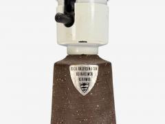 Michael Andersen S n Brown Stoneware Table Lamp Denmark 1960s - 4301676