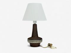 Michael Andersen S n Brown Stoneware Table Lamp Denmark 1960s - 4301680