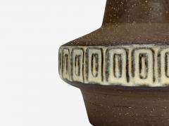 Michael Andersen S n Brown Stoneware Table Lamp Denmark 1960s - 4301681