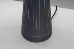 Michael Andersen Son Matte Glazed Ceramic Table Lamp by Michael Andersen S n Denmark 1950s - 4556477