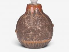 Michael Andersen Son Table Lamp Brown Stoneware Denmark 1960s - 4800818