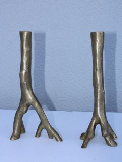 Michael Aram Early Michael Aram Forged Brass Candle Holders - 924307