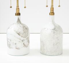 Michael Bang Michael Bang Holmegaard Pair of Glass Lamps  - 2807857