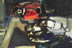 Michael Bonnaud Still Life painting on canvas Cafe Scene by Michael Bonnaud - 773485