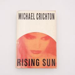 Michael Crichton Rising Sun First Edition 1992 - 3354160
