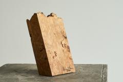 Michael Elkan Michael Elkan Box in Live Edge Maple Burl American Craft Movement 1980s - 4468315