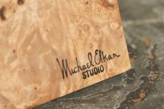 Michael Elkan Michael Elkan Box in Live Edge Maple Burl American Craft Movement 1980s - 4468316