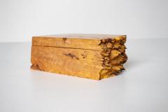 Michael Elkan Michael Elkan Studio Craft Handcrafted Burl Wood Box - 4596832