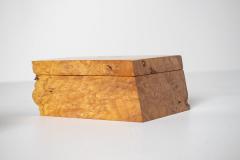 Michael Elkan Michael Elkan Studio Craft Handcrafted Burl Wood Box - 4596834