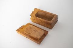 Michael Elkan Michael Elkan Studio Craft Handcrafted Burl Wood Box - 4596836