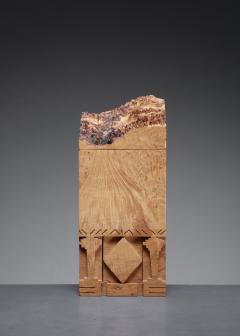 Michael Elkan Michael Elkan sculptural maple burl box - 4099018