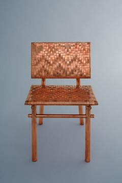 Michael Gittings Rec Rec Chair Copper Chair Signed by Michael Gittings - 860302