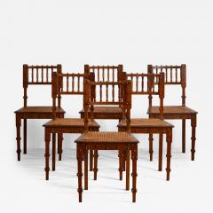 Michael Gottlieb Birckner Bindesb ll 19th c Chairs by M G Bindesb ll - 4344484