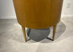 Michael Graves A Set of 6 American Modern Birch and Leather Armchairs Michael Graves for Suna - 4605858