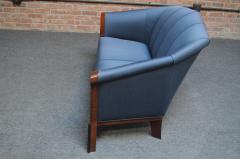 Michael Graves Postmodern Settee in Stained Birdseye Maple by Michael Graves - 3489054
