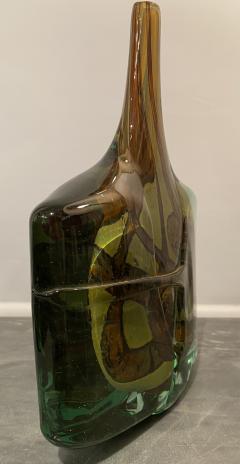 Michael Harris Maltese Studio Glass Axe Head Vase - 3452382