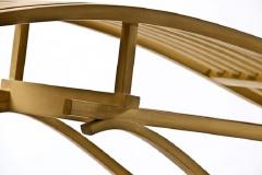 Michael Hurwitz Bentwood Rocking Chaise Lounge 1990 - 4024005