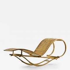 Michael Hurwitz Bentwood Rocking Chaise Lounge 1990 - 4026203