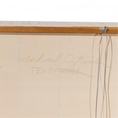 Michael Kessler Teleology Mid Century Mixed Media on Canvas - 4822259