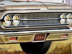 Michael Mikos Dodge 880 Convertible Original Advertisement Art Mid Century Automobilia 1964 - 4563195