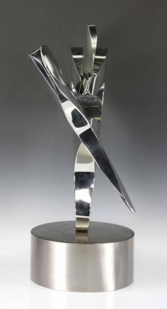 Michael Oguns Free Form Stainless Steel Sculpture by Michael Oguns - 315332