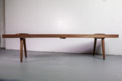 Michael Rozell Michael Rozell Studio Dome Bench or Coffee Table in Figured Walnut - 1412008