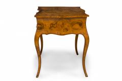 Michael Taylor French Louis XV Style Patchwork Burlwood Veneer Desk - 2800570