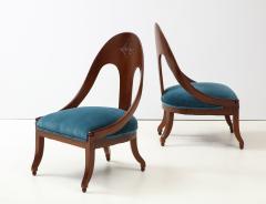 Michael Taylor Michael Taylor For Baker Spoon Back Slipper Chairs - 1730896