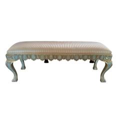 Michael Taylor Michael Taylor Italian Giltwood Lucarini Bench - 4382834