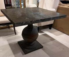 Michael Taylor Michael Taylor Modern Zinc Clad Pedestal Table - 3368084