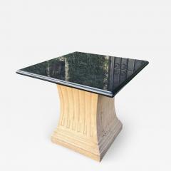 Michael Taylor Michael Taylor Neoclassical Marble Top Pedestal Breakfast or Center Table - 2962960