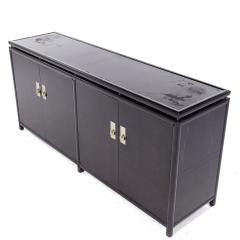 Michael Taylor Michael Taylor for Baker Far East Mid Century Ebonized Credenza - 3864156
