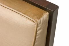 Michael Taylor Michael Taylor for Baker Furniture Co AmericanChampagne Satin Slipper Chairs - 2791914