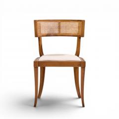 Michael Taylor Michael Taylor for Baker Klismos Mid Century Cane Dining Chairs Set of 4 - 4644659