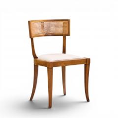 Michael Taylor Michael Taylor for Baker Klismos Mid Century Cane Dining Chairs Set of 4 - 4644660