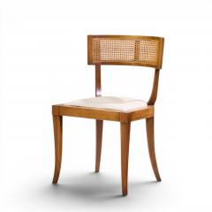 Michael Taylor Michael Taylor for Baker Klismos Mid Century Cane Dining Chairs Set of 4 - 4644664