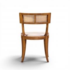 Michael Taylor Michael Taylor for Baker Klismos Mid Century Cane Dining Chairs Set of 4 - 4644666
