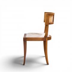 Michael Taylor Michael Taylor for Baker Klismos Mid Century Cane Dining Chairs Set of 4 - 4644667