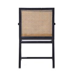Michael Taylor Michael Taylor for Baker Mid Century Cane Dining Chairs Set of 6 - 3960922