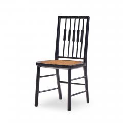 Michael Taylor Michael Taylor for Baker Mid Century Dining Chairs Pair - 4497005